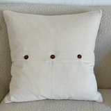 Striped cotton cushion - including insert (50x50cm)