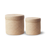 Set de 2 paniers – Naturel