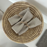 Birgitte linen napkin - Natural (42x42cm) | Buy 4 save 15%