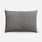 Linen cushion - Natural/black stripe (70x50cm)