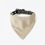 Hør bandana til kæledyr – flere farver