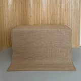 Jutetæppe 140 x 80 cm – Natur, håndvævet