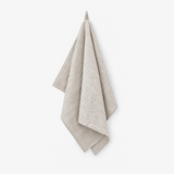Linen tea towel - White & Natural stripe | Buy 2 save 15%