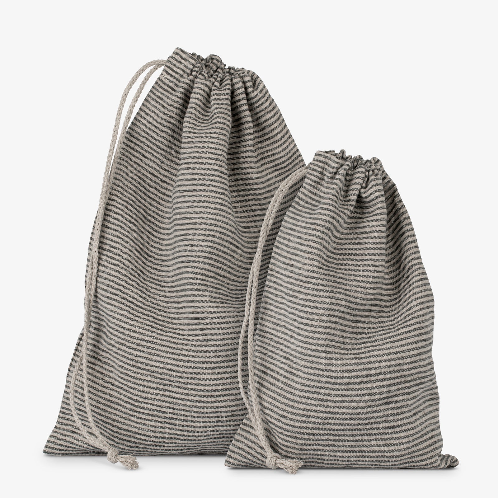 Linen drawstring bag