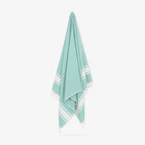Fouta cotton towel - Aqua mint Size 185x95cm prewashed